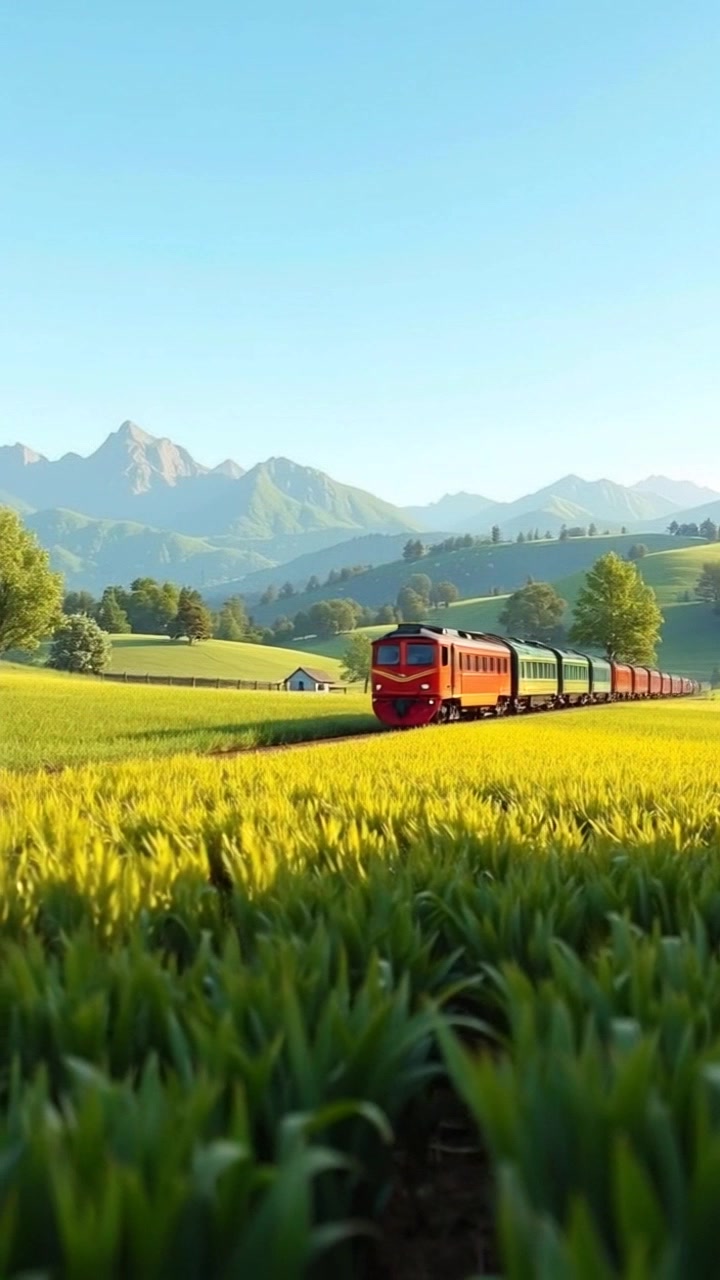 Choo-Choo Adventures: A Playful Train Journey!