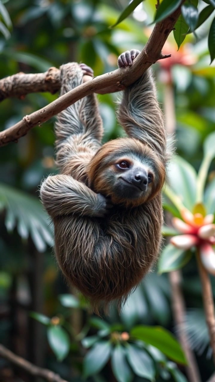 Sloth Superpower: Holding Breath Longer than a Dolphin!