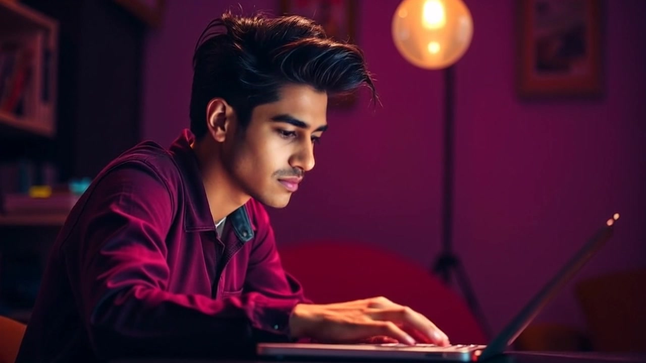 Nayi Skills Sikhta Ladka: Typing, Excel, Aur Kitab Padhna!