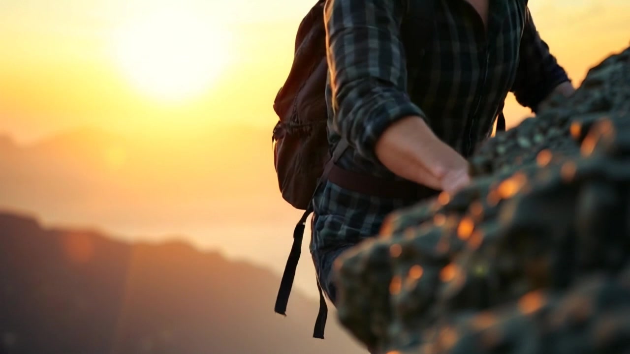 Journey of Faith at Dawn: A Cinematic Adventure