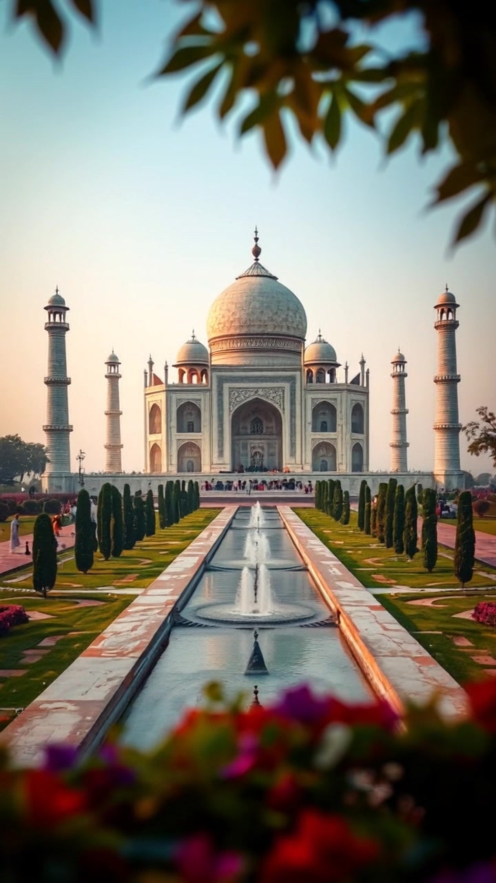 Whispers of Love: The Taj Mahal's Tale