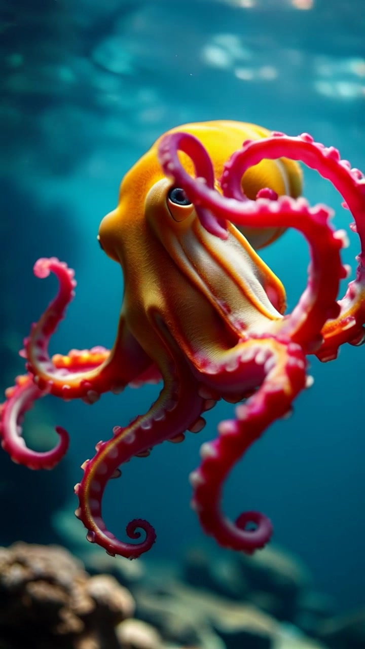 Octopus Secrets: 3 Hearts, 9 Brains, and Blue Blood!