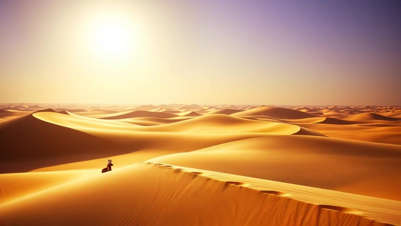 رحلة الأمل: إنقاذ كلب في الصحراء