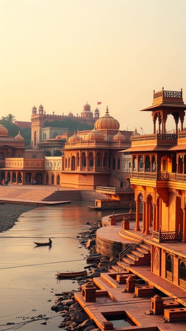 हनुमान और राम मंदिर का वीडियो