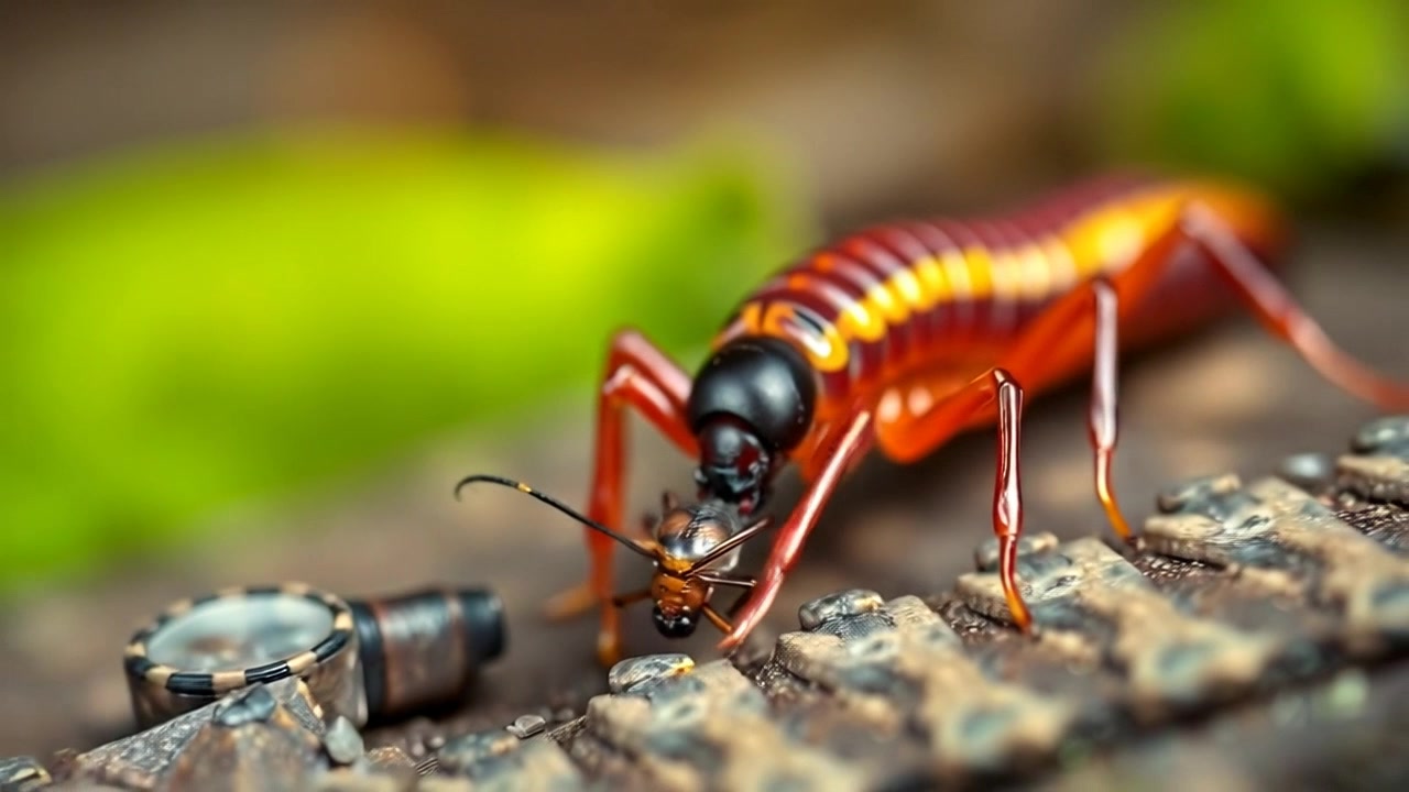Centipedes: The Unexpected Predators of the Animal Kingdom!