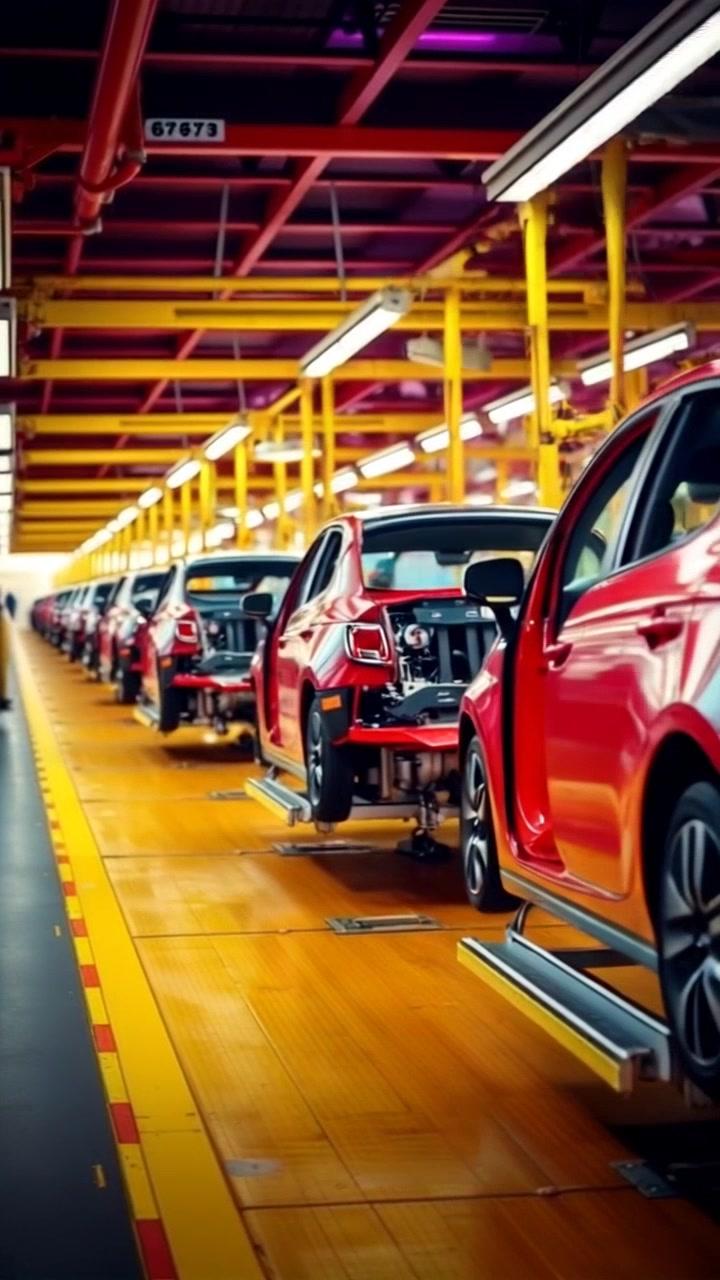 Proses Pembuatan Mobil Timelapse