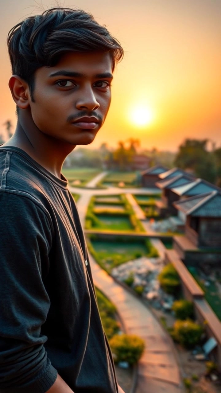 गांव में रहस्यमय व्यक्ति