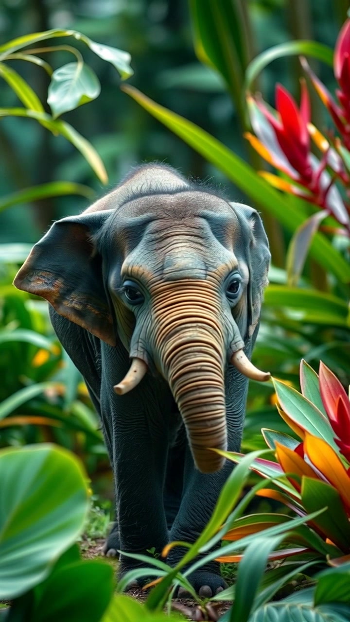 The Friendship of an Elephant and a Mouse