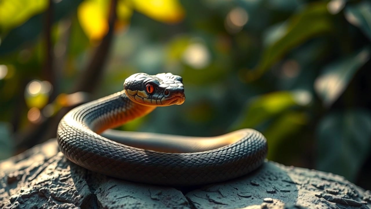 Green Anaconda Ka Close-Up