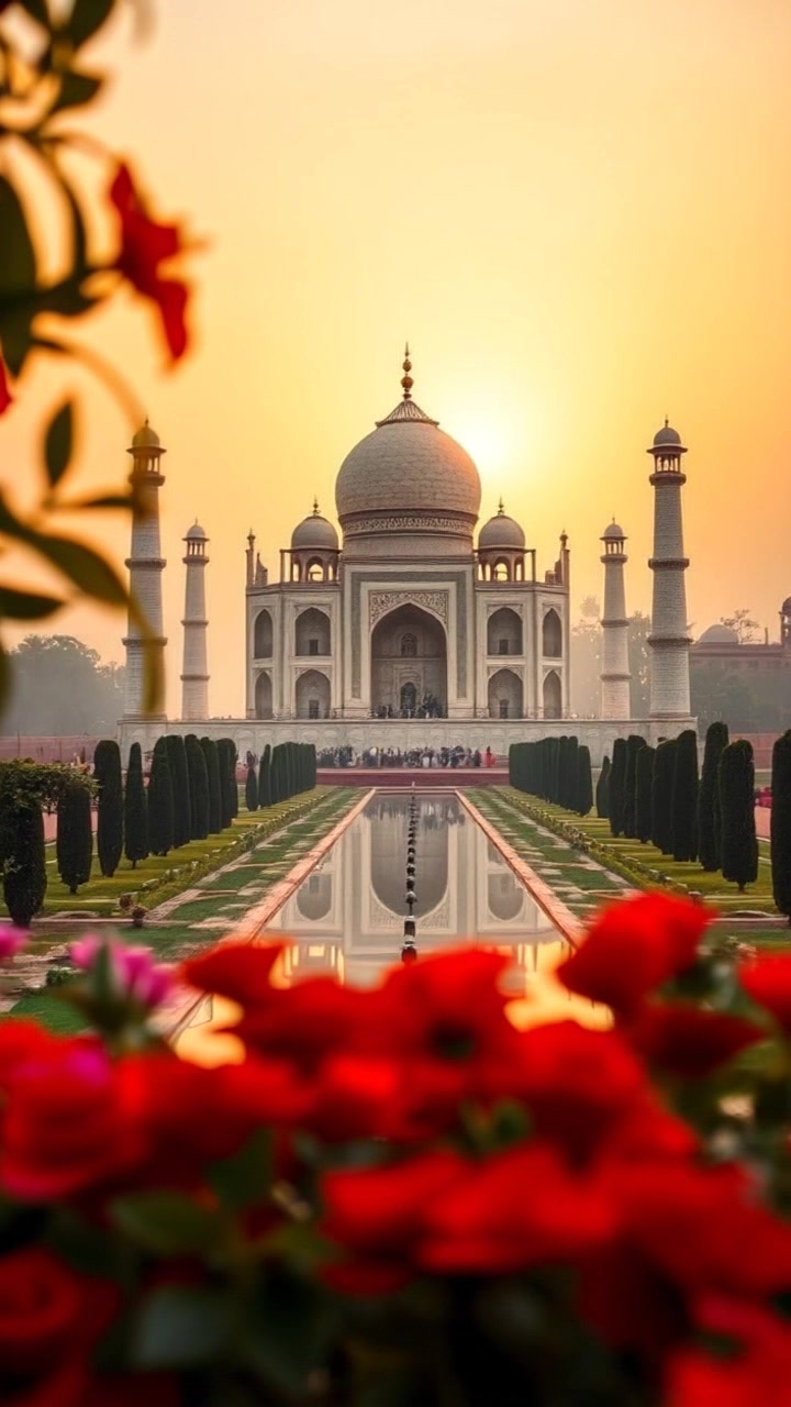 Taj Mahal: A Love Story in Marble