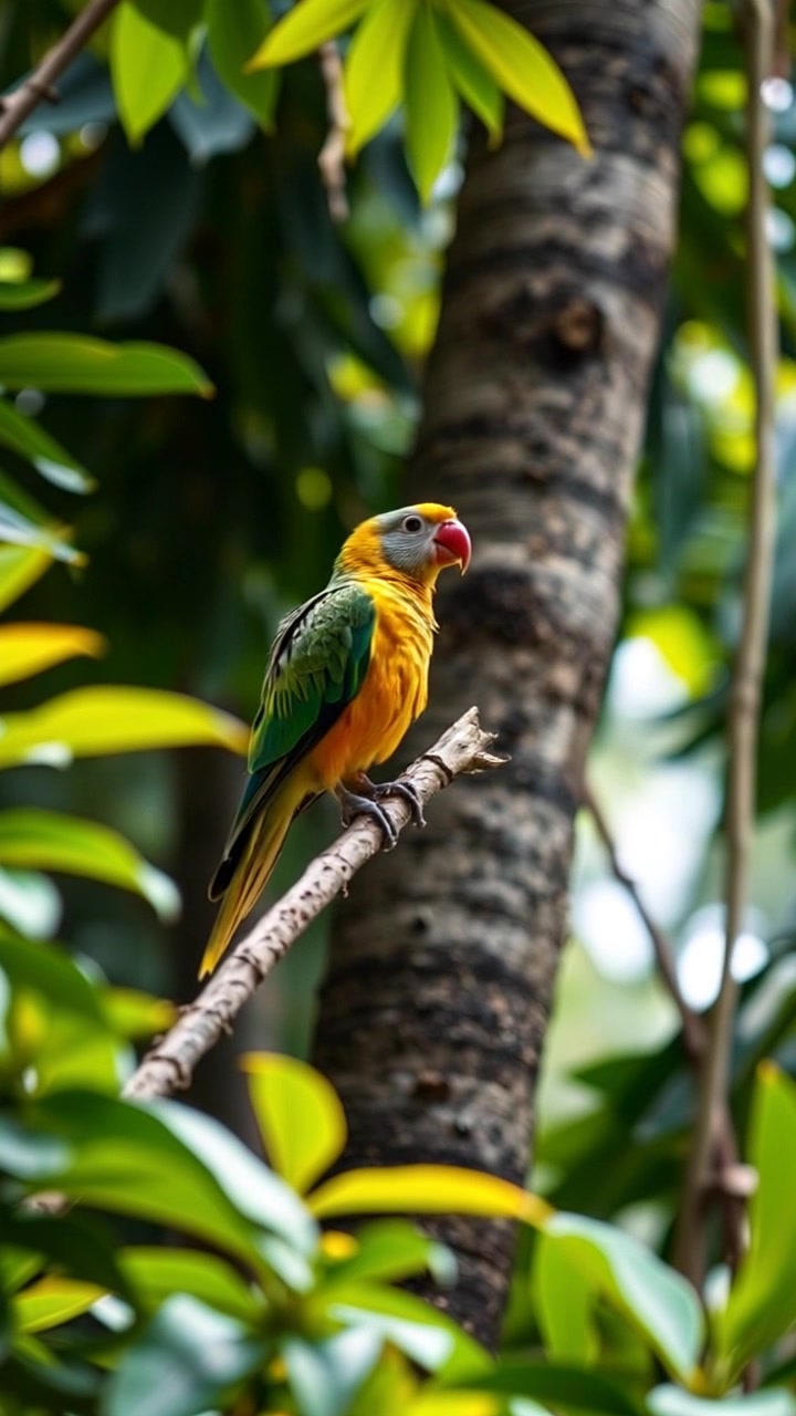 টিয়া পাখির বুদ্ধি ও সাপের গল্প