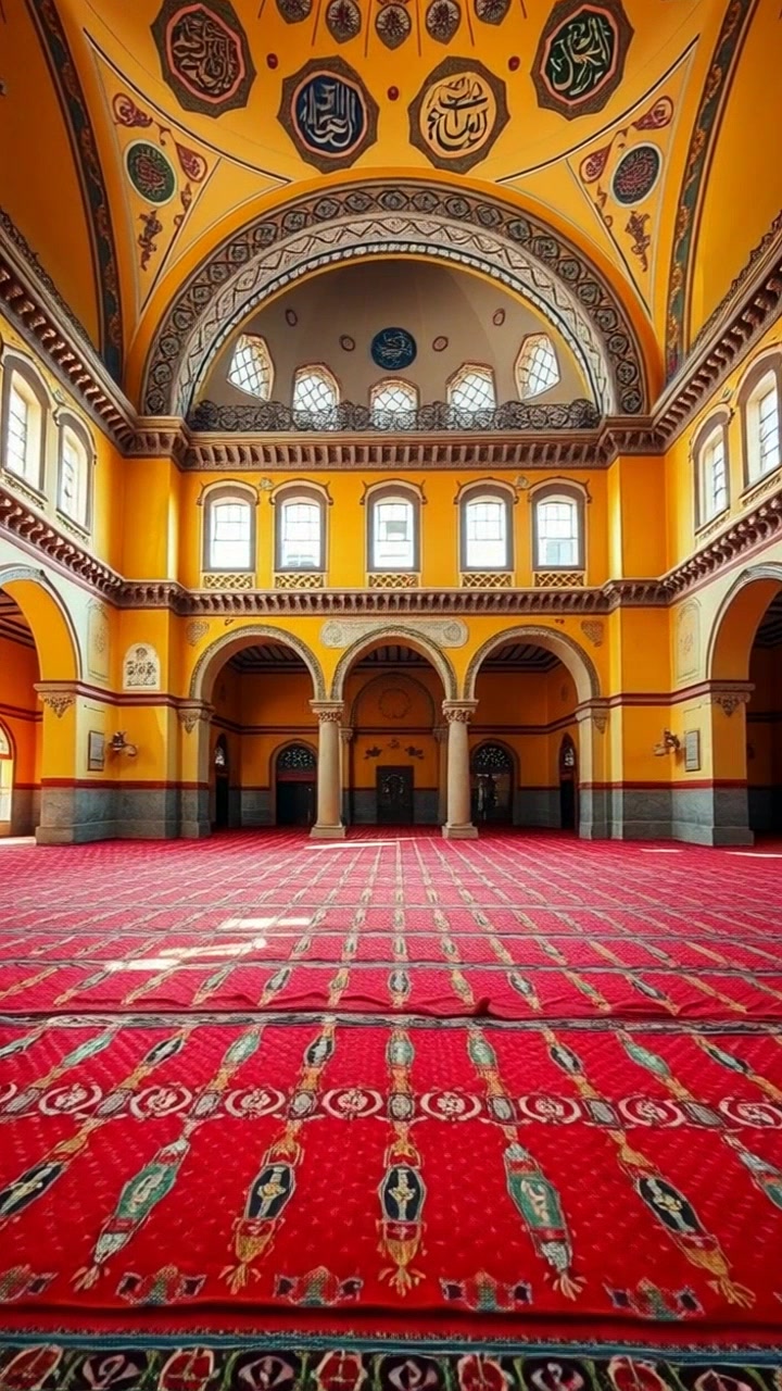 Harmony in Faith: A Gathering in the Mosque