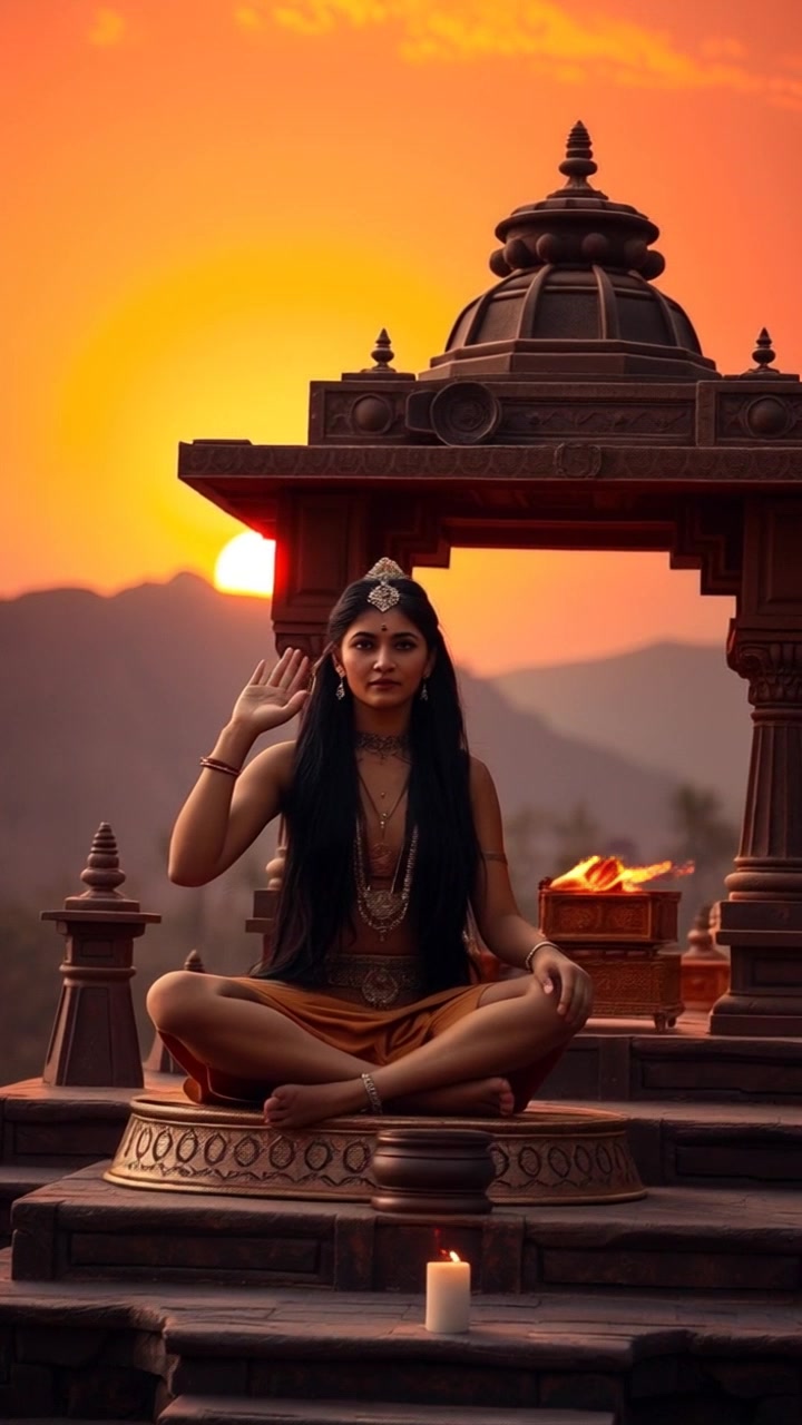 Veerabhadra: Divine Power Unleashed at Dawn