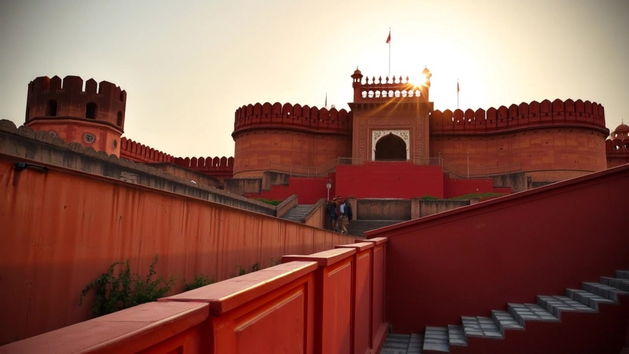 Exploring the Marvels of the Red Fort