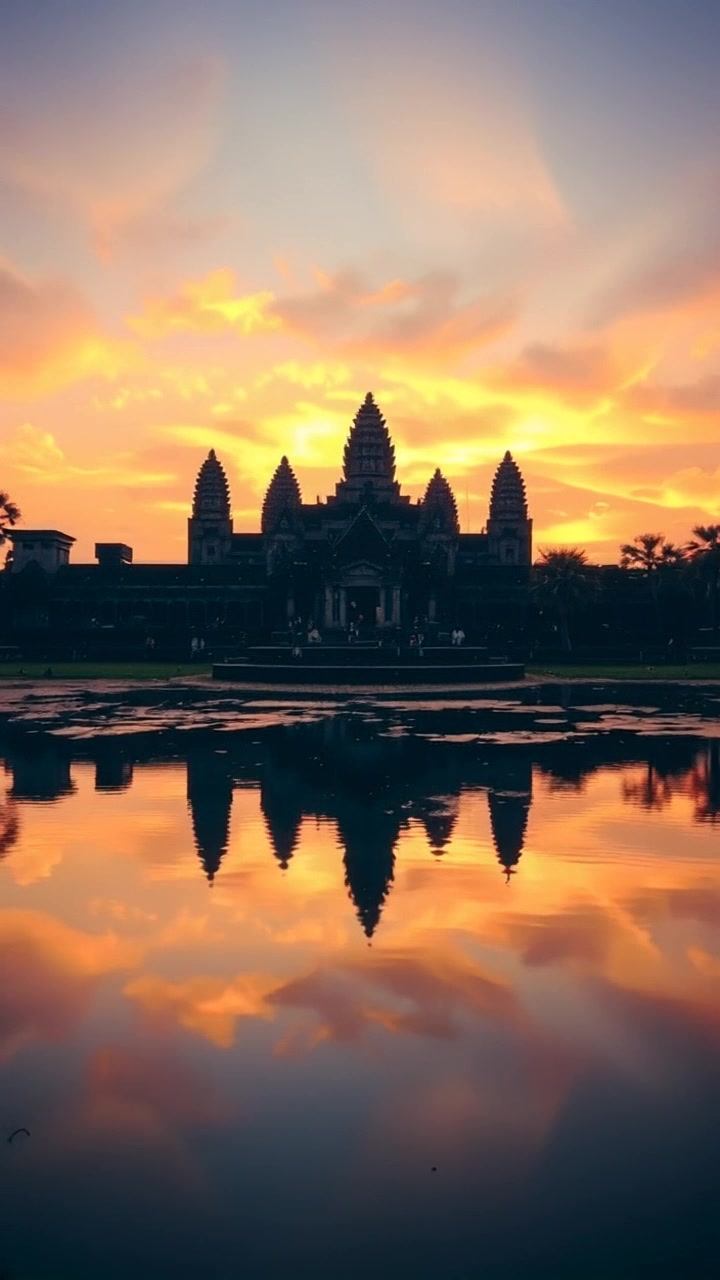 Fakta Unik Angkor Wat: Kuil Terbesar di Dunia!