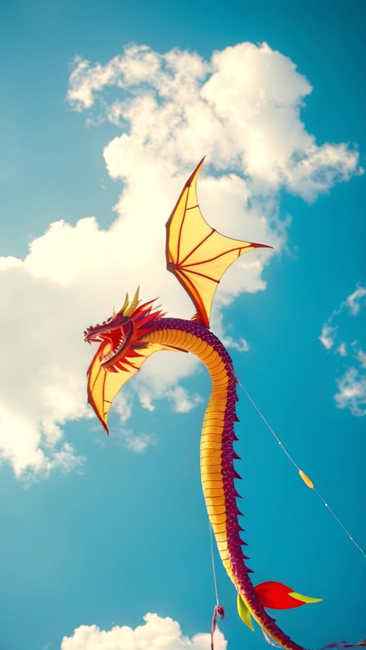 Chasing the Sun with a Rainbow Kite