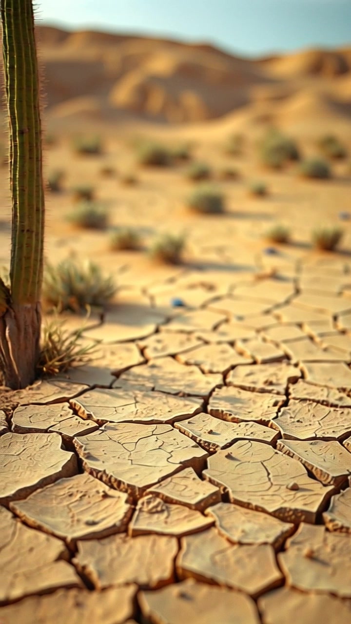 Surviving the Scorching Sun: A Family's Struggle in Africa