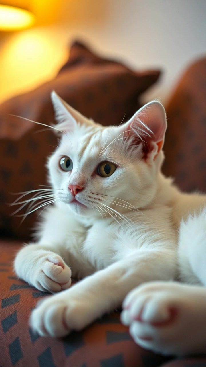 Heartbroken White Cat Strikes It Rich!