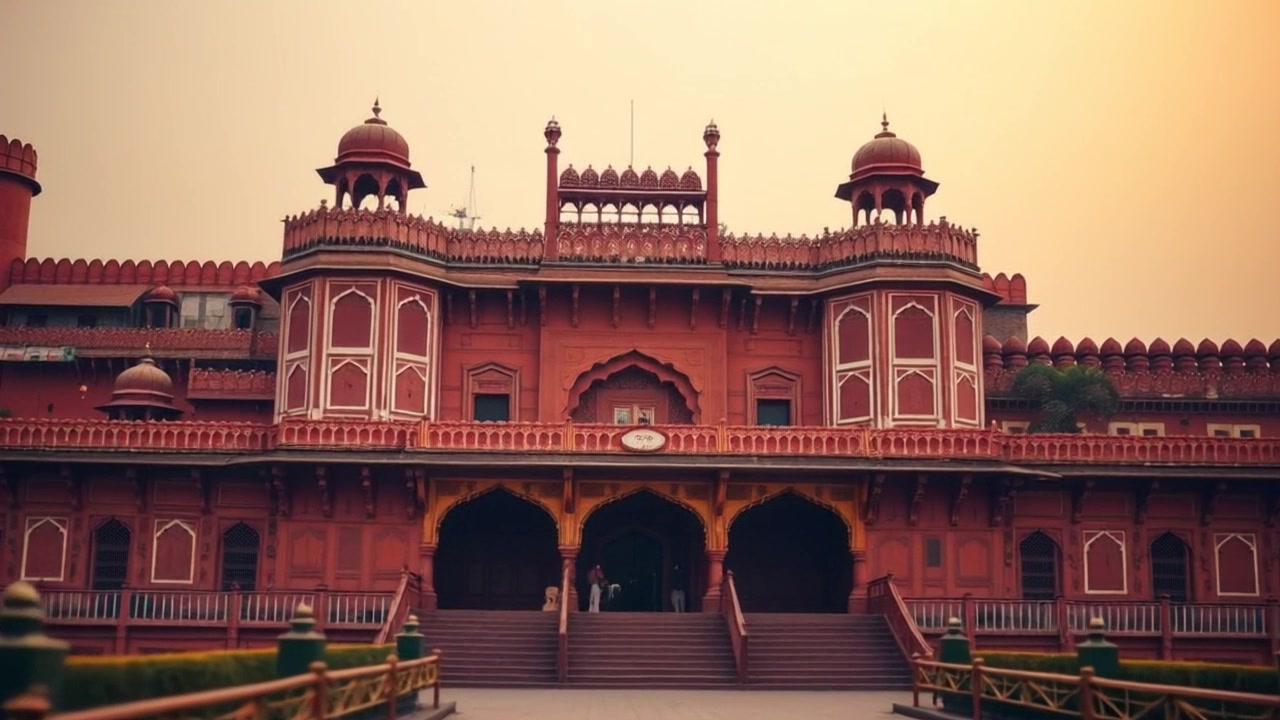 Exploring the Historic Red Fort