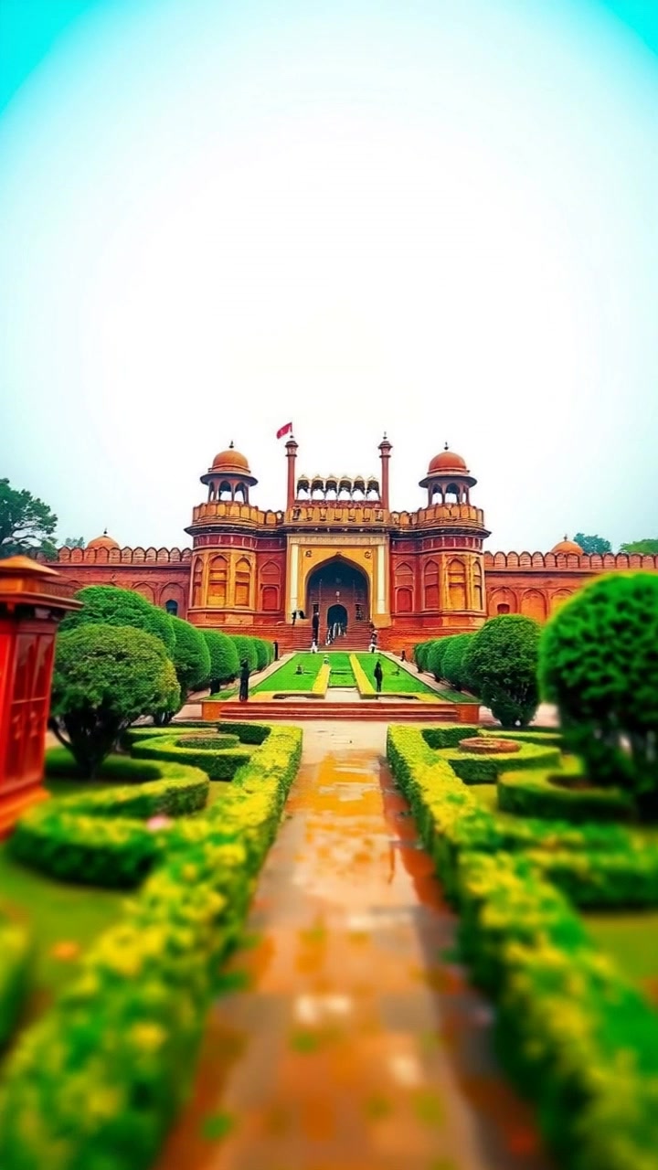 लाल क़िला की सुंदरता