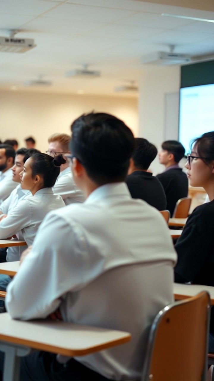 A Clumsy Encounter in Lecture Hall