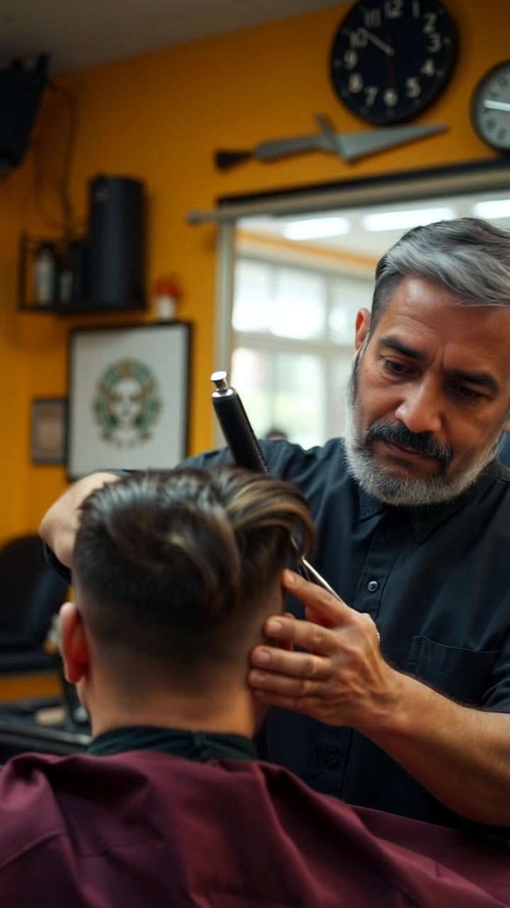 The Trust Between a Man and His Barber