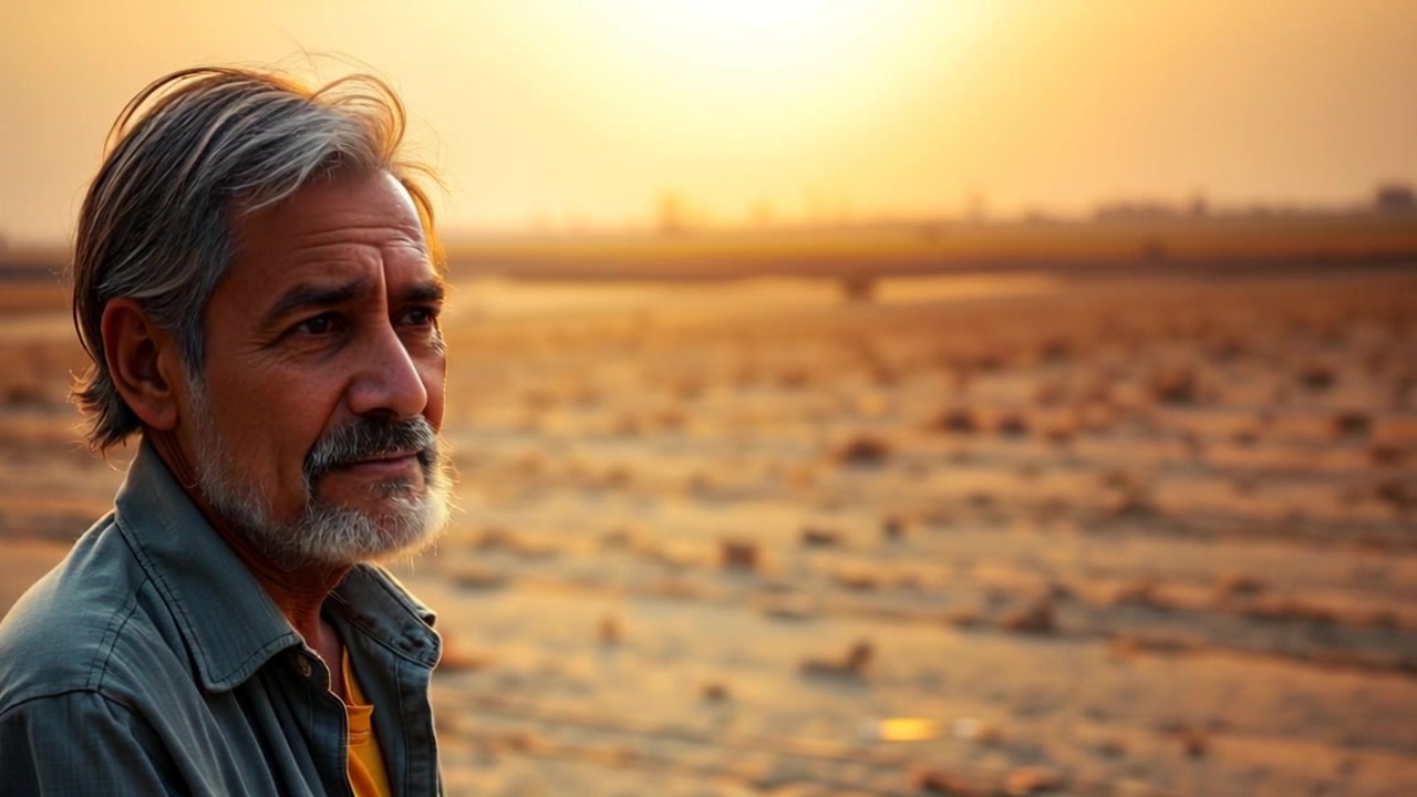 किसान की कठिनाई: सूखा और महंगा उर्वरक