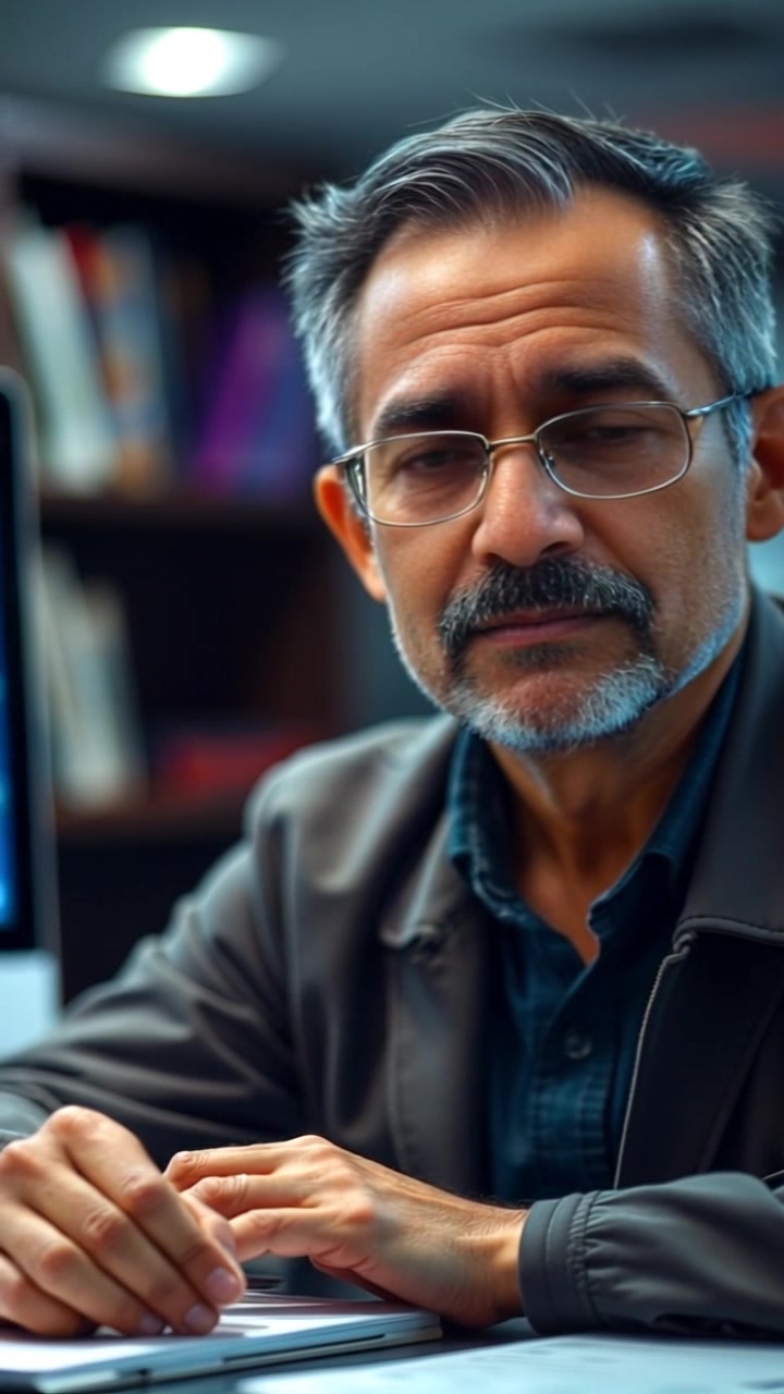 Realistic AI Talking-Head Video of an Indian Male