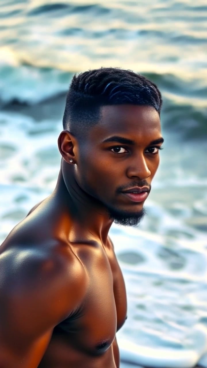 Ghana Man Surfer Elort to Earn Money