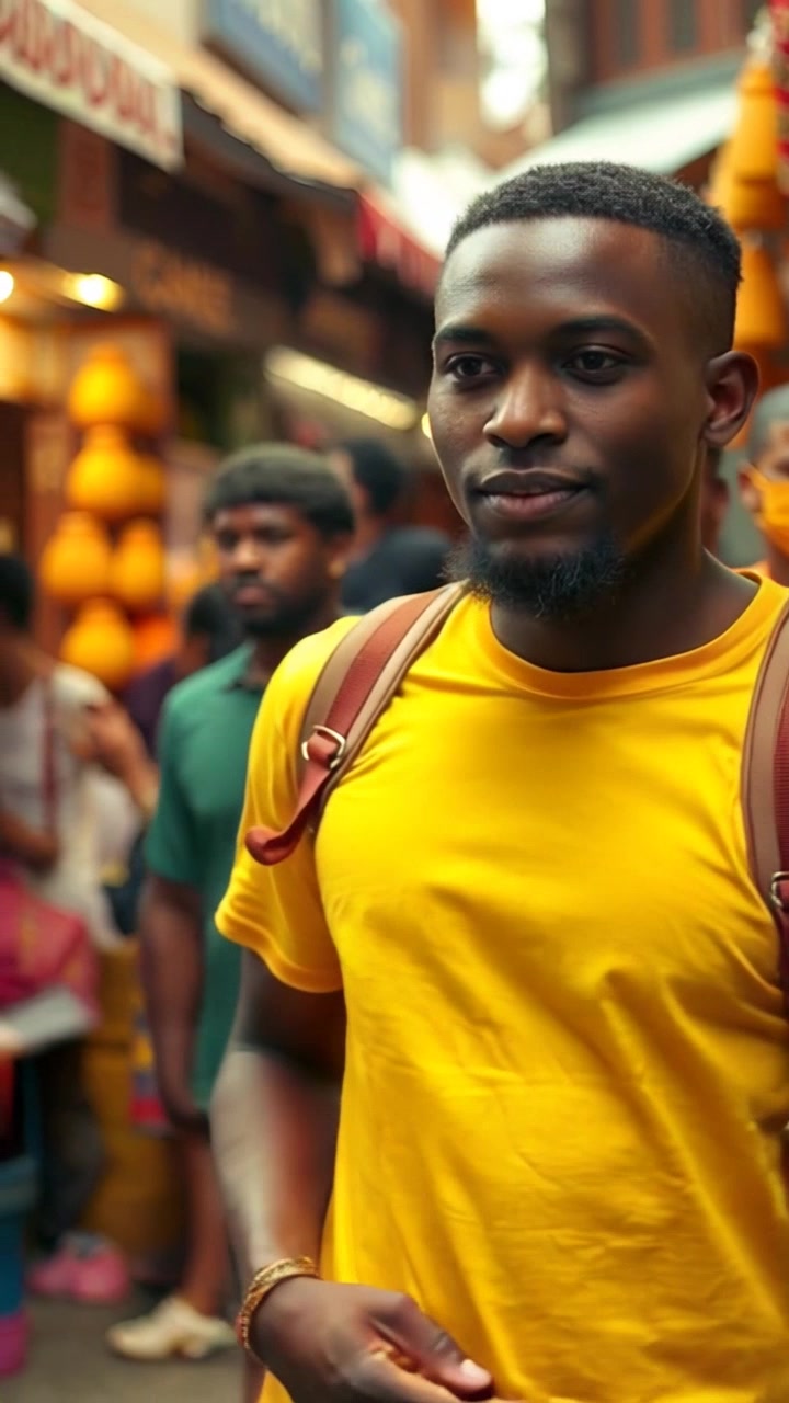 A Kind African Man Changing Lives in the City