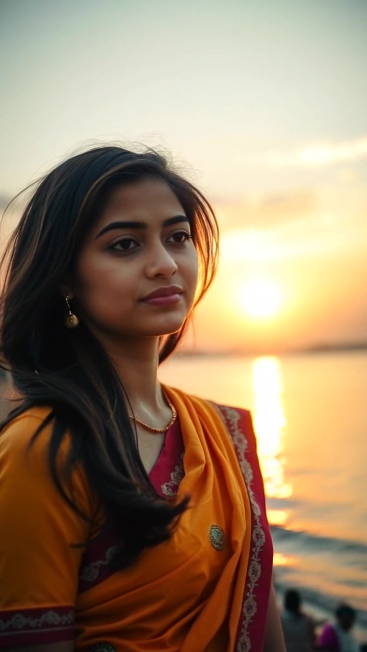 झील के किनारे क्लोई की कला