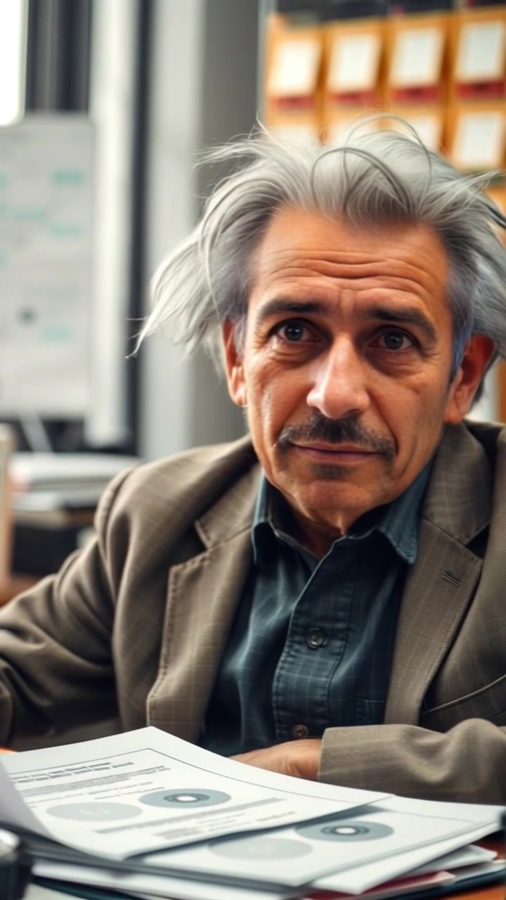 Einstein: A Genius with Uncombed Hair!