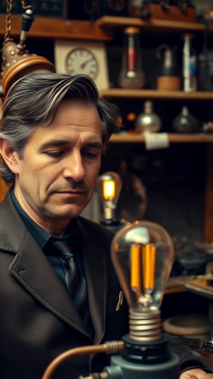 The Invention of the Electric Light Bulb