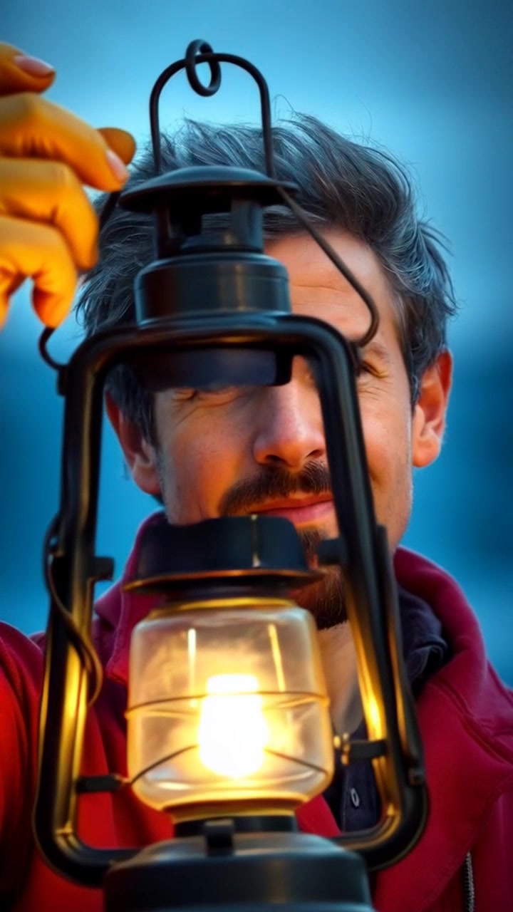 मुस्कुराता लालटेन और राज़