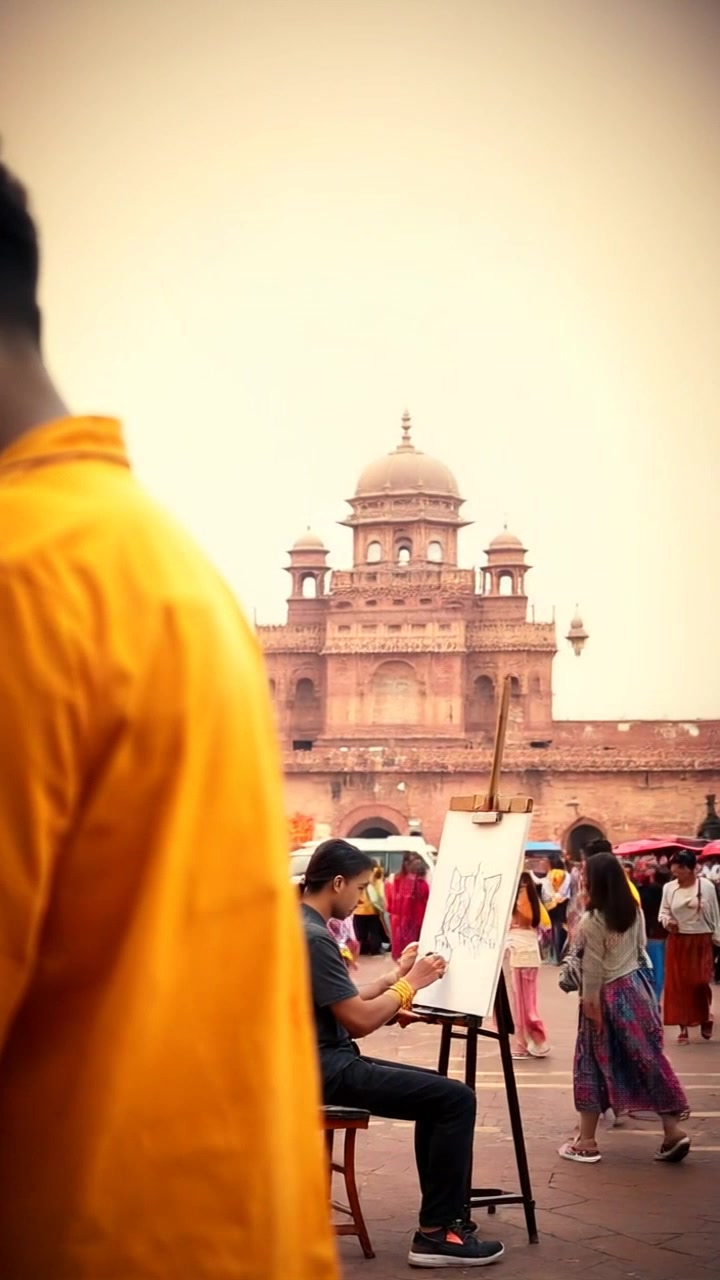 लाल किले की छाया