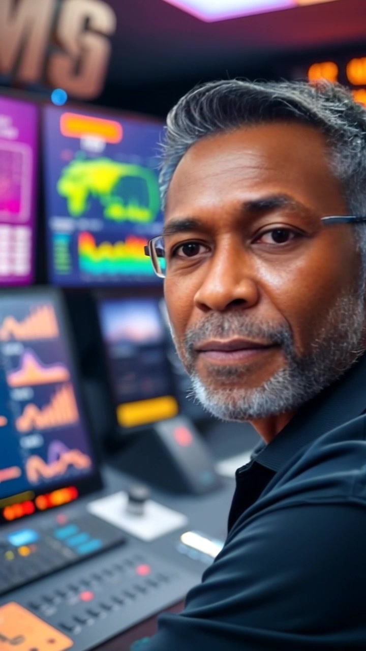 Young Ghanaian Power Plant Operator in Action (copy)