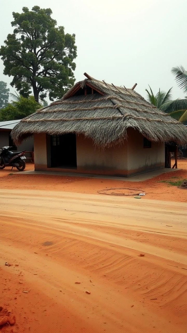 A Crumbling Home: Resilience in the Rain