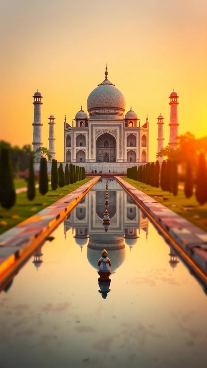 Keajaiban Warna Taj Mahal: Monumen Cinta Abadi
