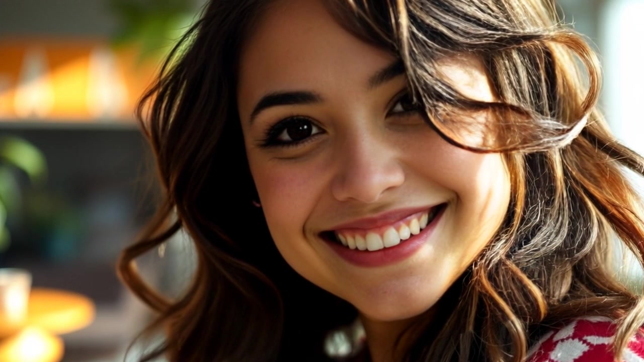 Smiling Beauty at the Beach