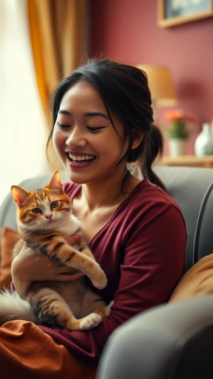 Cara Menenangkan Kucing Marah