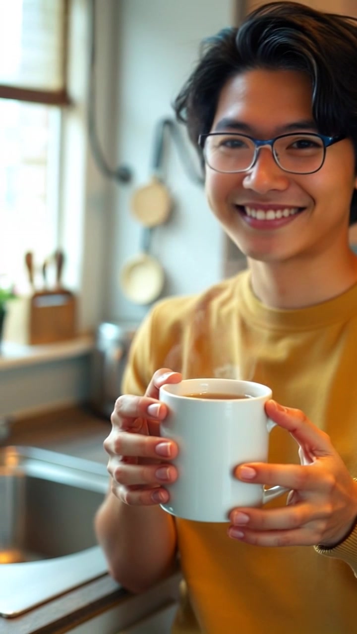 Semangat Pagi dengan Secangkir Kopi