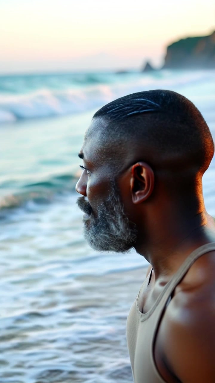 Riding the Dawn: Surfing into Serenity