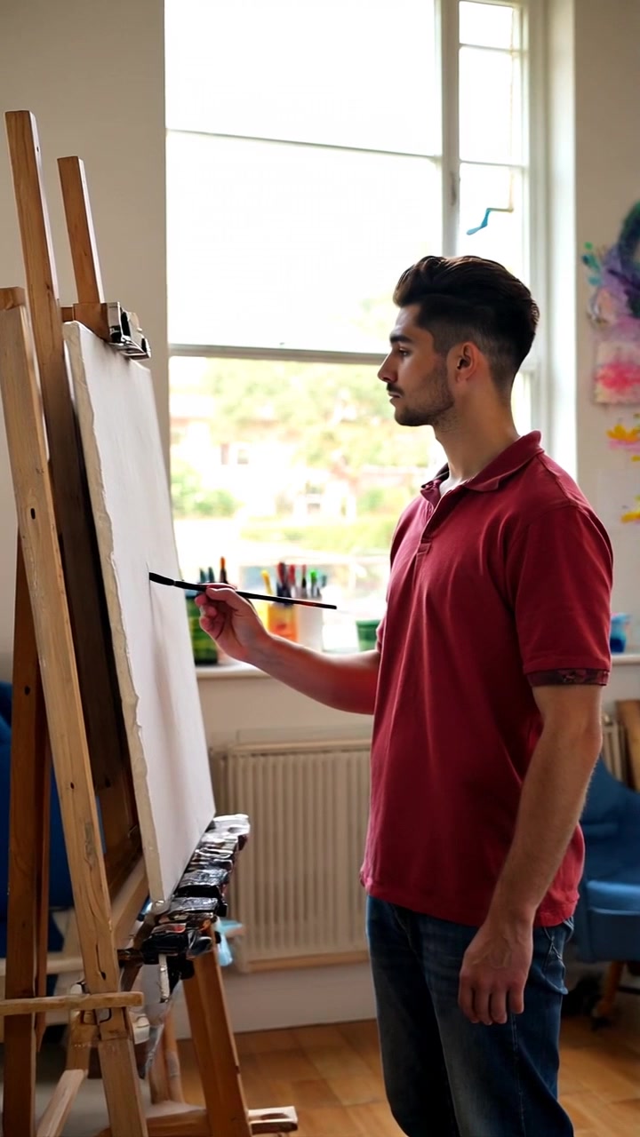 Reviving Art: Amir's Creative Awakening