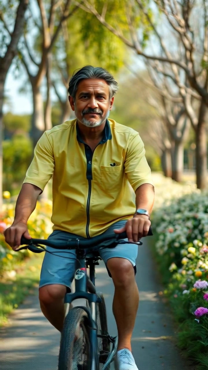 Bicycle Breakdown: A Hilarious Fall