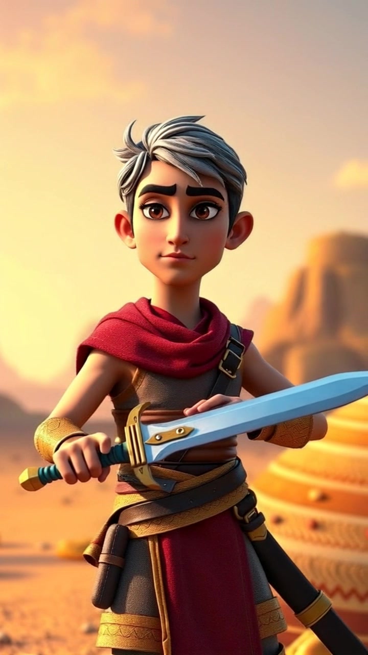 David vs Goliath: The Courageous Shepherd's Triumph
