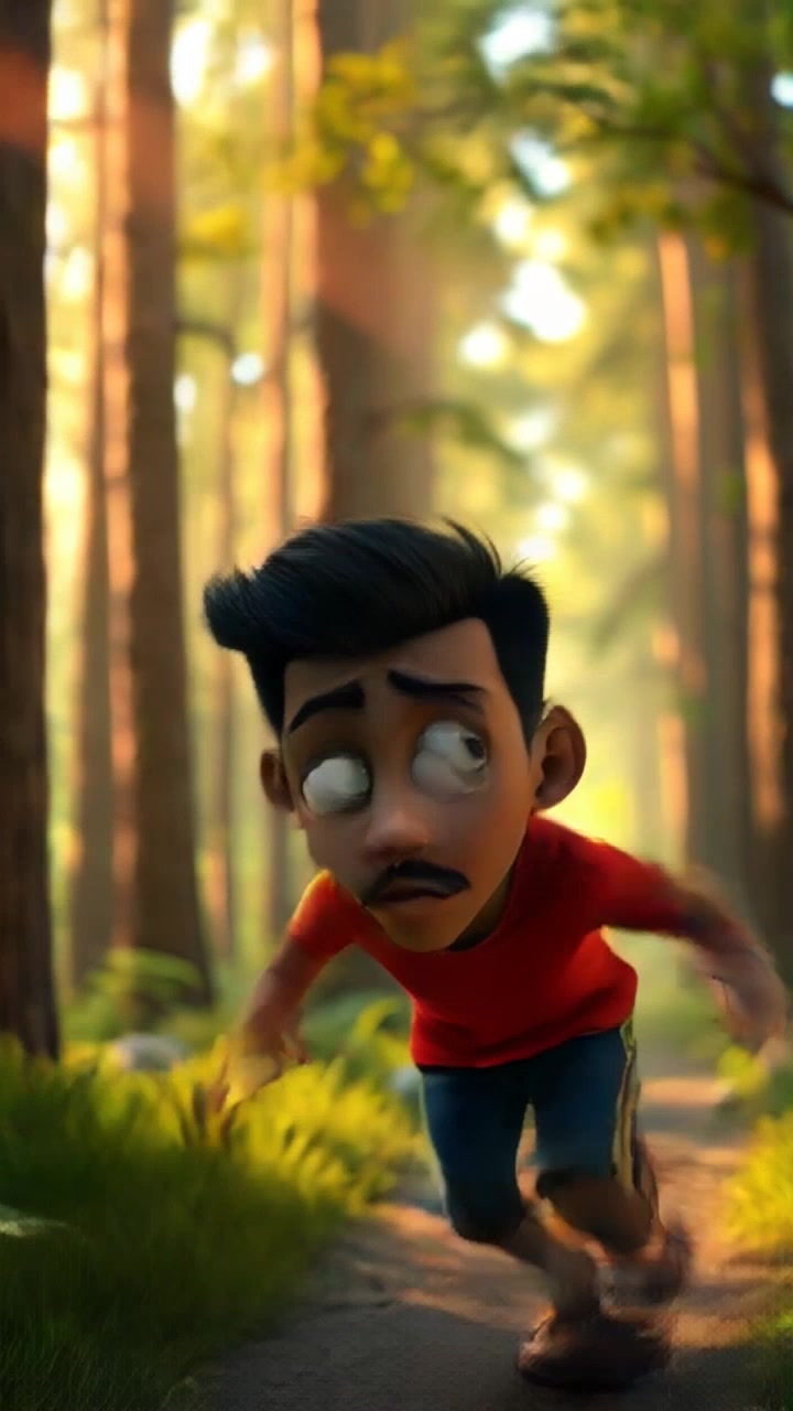 Pelarian Amun dan Pertemuan dengan Layla di Gurun