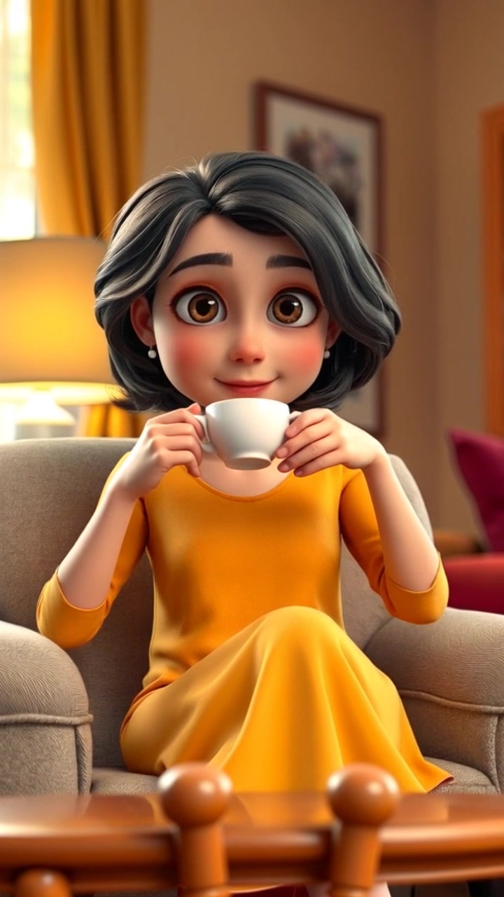 একদিন বাড়িতে চা ও বইয়ের মধ্যে সময় কাটানো