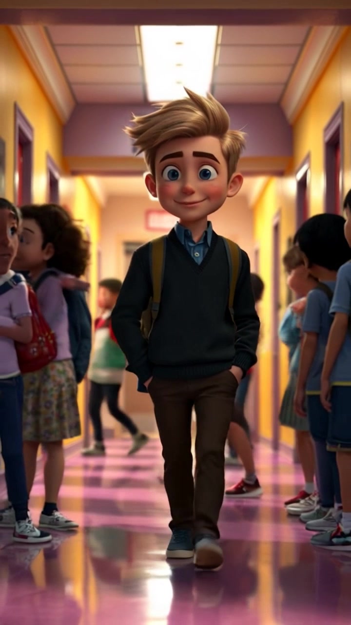 A Kid Who's Bullying Others at School