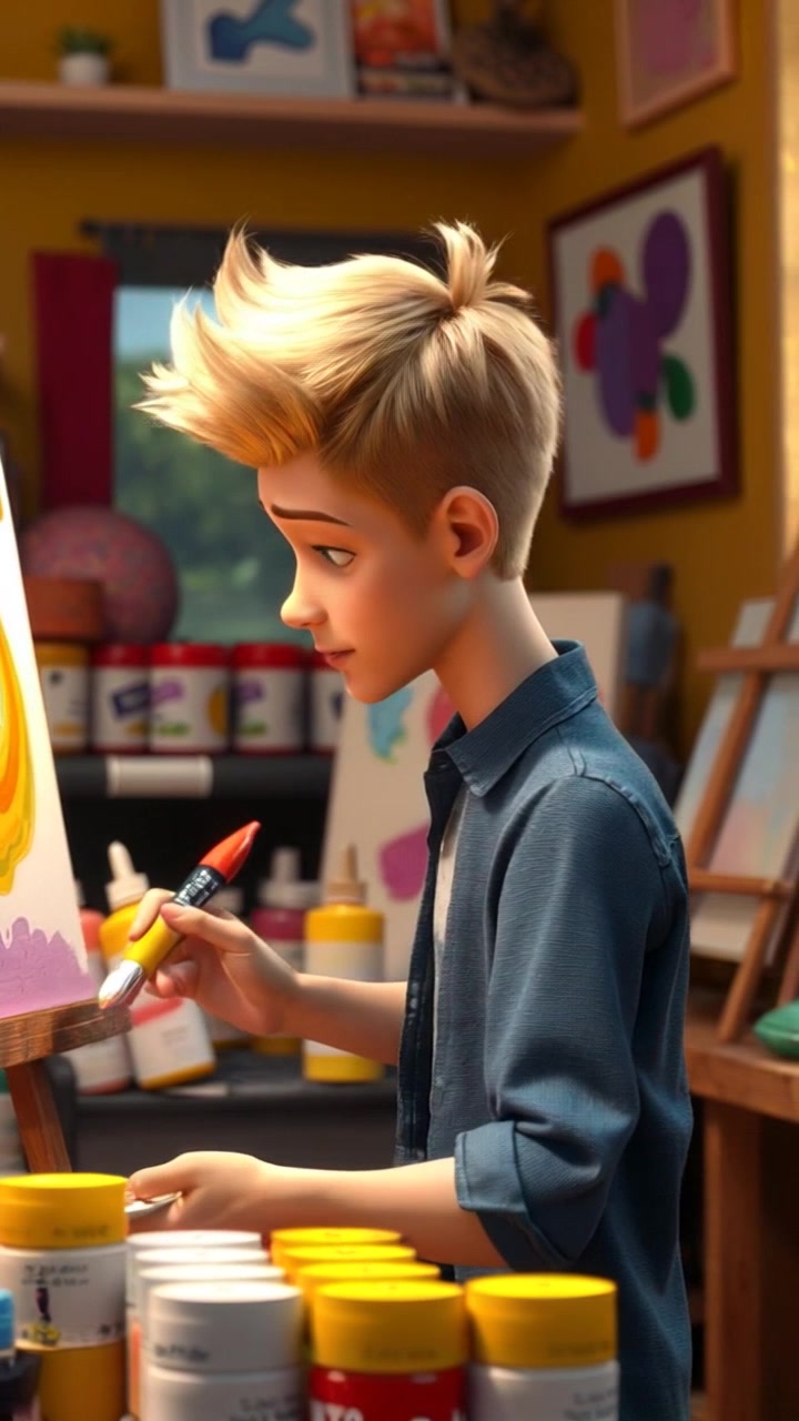 Silent Power: Aiden's Art Speaks Volumes