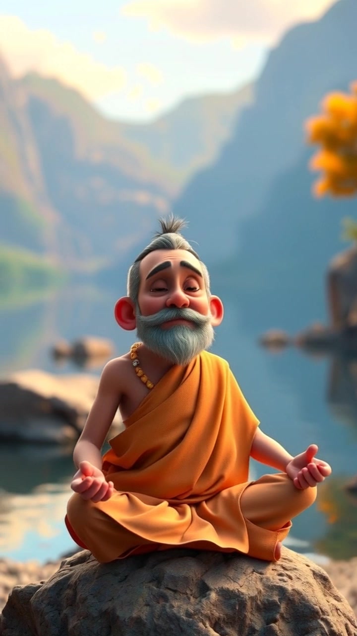 गुस्से का तोहफा: एक साधु की कहानी